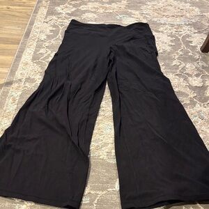Athleta Classic Black Elation Wide-Leg Pants